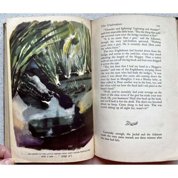 The Jungle Books Rudysrd Kipling Volume 2 1948 Doubleday - Picture 12 of 16